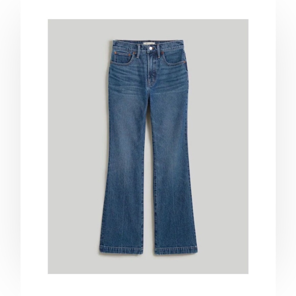Madewell The Perfect Vintage Flare Crop Jean